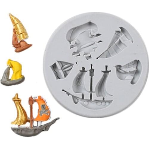 DIY sailboat tail Liquid silicone mold Fondant baking tool cake mould Baking utensils Cake Decorating Valentines Easter