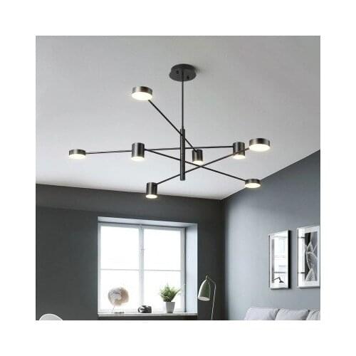Modern modern led chandelier lustres hanging lamp nordic decoration home ventilador de techo hanglampen avizeler