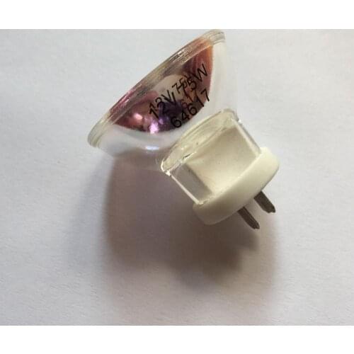 JCR MR11 12V 75W dental lamp,compatible for 64617 PH 13865,12V75W halogen bulb