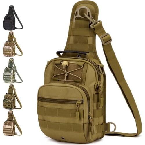 Military Tactical Backpack Camouflage Unisex Molle Shoulder Bag Hiking Camping Climbing Daypack Backpack Hunting Outdoor
