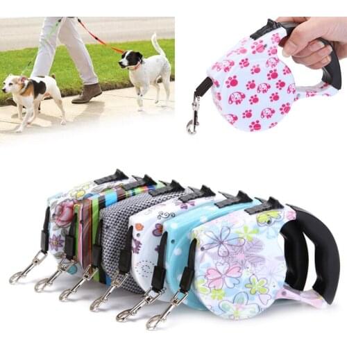 Retractable Dog Leash Safety Walking Leashes for Small Medium Large Dogs Anti-Slip Comfort Grip Cat Leashes Dogs Pet Accessories