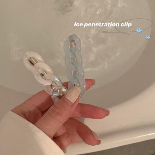 New Summer Twist Hair Clips Pin for Women Fashion Geometric Barrettes Headwear Girls Sweet Hairpins Chic Hair Accessories