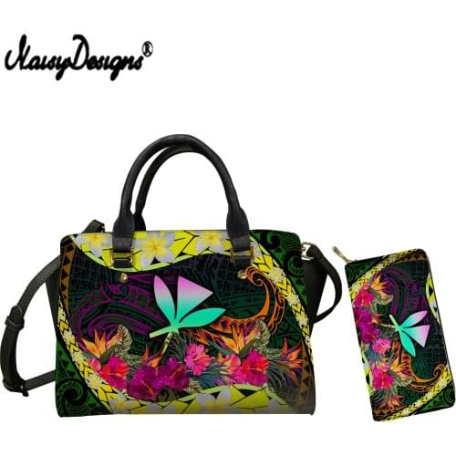 NOISYDESIGNS 2021 Women Leather Armpit Bags Retro Hawaii Kanaka Polyneisan Shoulder Bag Trend Handbags and Purses Luxury Bolsa