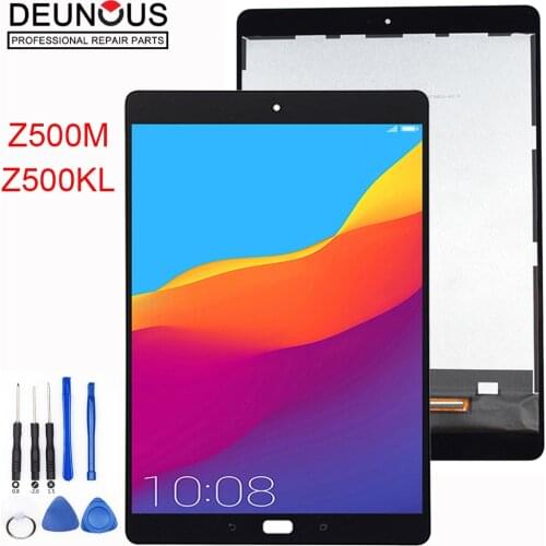 New For ASUS ZenPad 3S 10 Z500M P027 Z500KL P001 Z500 LCD Display Matrix Touch Screen Digitizer Sensor Tablet PC Assembly Frame