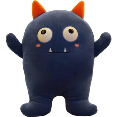 1PC Cuddle Pillow Cartoon Lovely Little Devil Plush Stuffed Doll Birthday Gift Interactive Soft Plush Chair Seat Cushion 69HE