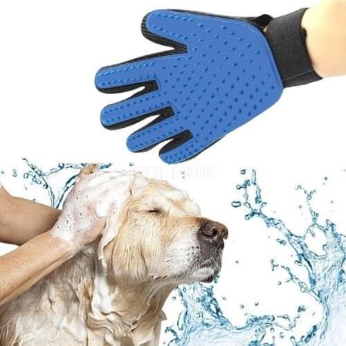 200Pcs/Lot Pet Cleaning Massage Grooming Comb Hair Cleaning Brush Washing Cleaning Massage Glove