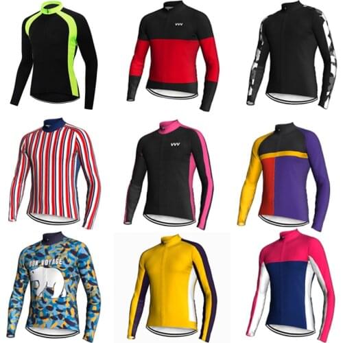 9 Styles Pro Team Men Cycling Jersey Clothing Bicycle Mtb Bike Jacket Downhill Shirt Wear Long Sleeve Uniform Tops