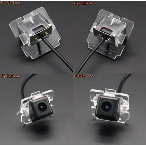 BigBigRoad For Mitsubishi Outlander 2003 - 2012 Car HD Rear View Parking Camera Auto Backup Monitor Waterproof