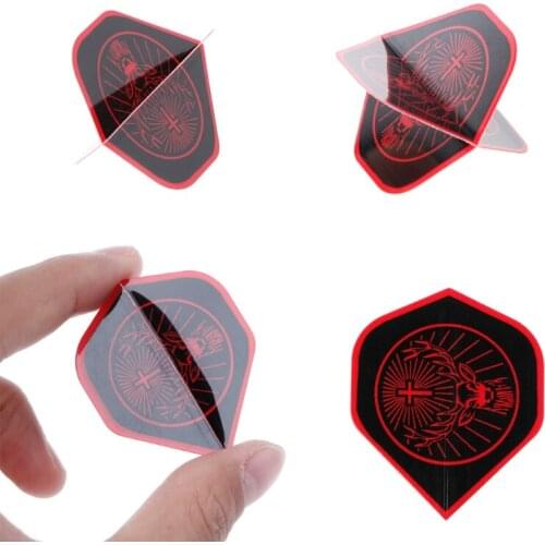 30 Pcs Nice Dart Flights Rare Pattern High Quality PET W8EE
