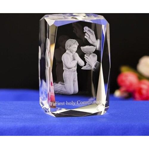 Crystal church holy statues crystal christian statues