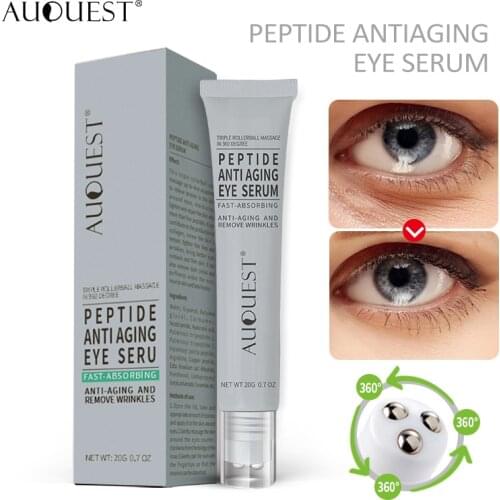 Eye Cream Peptide Collagen Serum Anti-wrinkle Anti-aging Whitening Remove Eye Bags Dark Circles Eye Firming Puffy Eye Care 20g