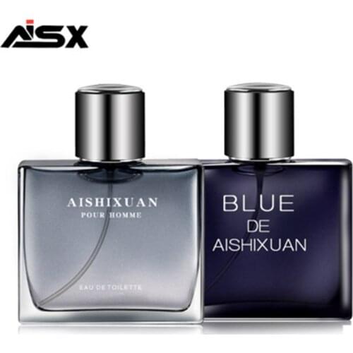 Hot Brand 50ml Parfum For Men Eau De TOILETTE Blue Colognes Pheromone Male Fragrance Ocean Charming Atomizer Spray
