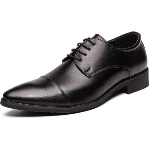 New Leather Business Formal Shoes Big Size 48 Casual Shoes