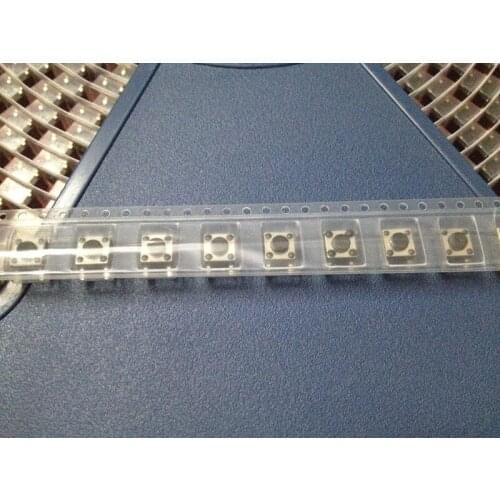6*6*5MM taping new Tact Switch 6*6*5 SMD micro switch panel mounted high temperature Hot wholesale free shipping