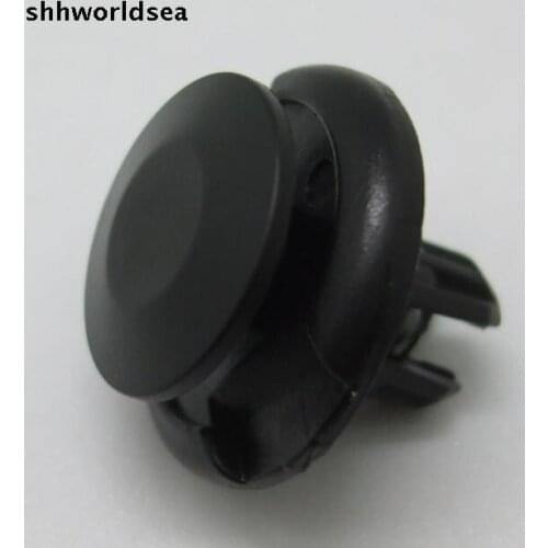 Shhworldsea 100pcs Black Push-Type Retainer Fastener Clip For Honda For Mitsubish