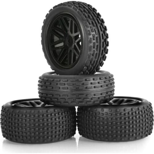 4Pcs 86mm Tires Wheel Tyre for Wltoys 144001 124019 104001 RC Car Upgrade Parts 1/10 1/12 1/14 Scale Off Road Buggy