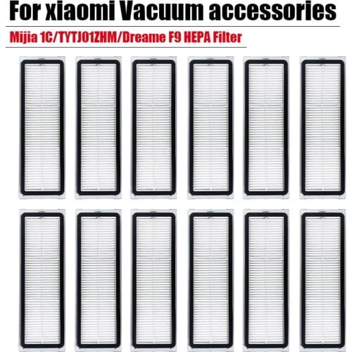 Spare parts for vacuum cleaner xiaomi mijia 1C STYTJ01ZHM mop rag cleaning cloth HEPA filter mi robot LED Dreame F9 accessories