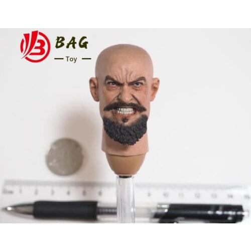 1/6 of the Action Figures Model FIRE PHOENIX FP001 Hospital Knight European male head