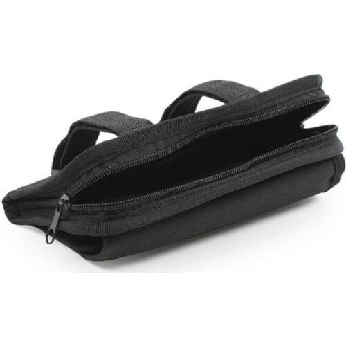 1pc Car Glasses Storage Bag Roll Bar Grab Handle Sunglasses Holder Storage Bag For Jeep Wrangler TJ JK JL JT Glasses Storage Bag