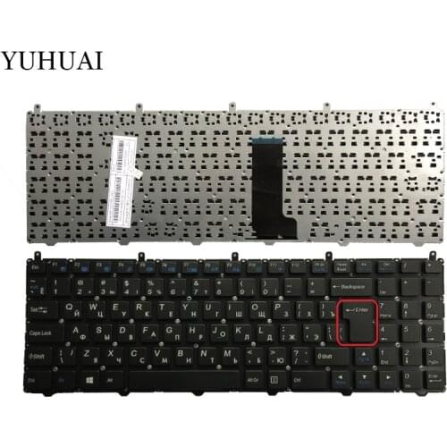 100% New Russian Keyboard FOR HASEE DNS Clevo K610C K650D k590C K570N RU laptop keyboard