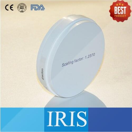 3 Pieces OD98*20mm 22mm 25mm Multilayer Zirconia Restoration Material Six Layer Color Dental Zirconia Disc for Natural Teeth