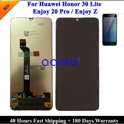 6.5' LCD Display Original For Huawei Honor 30 lite LCD Enjoy Z LCD For Enjoy 20 Pro Display LCD Screen Touch Digitizer Assembly