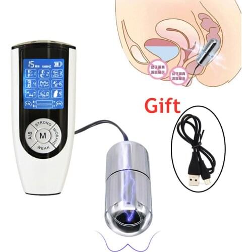 Electro Shock Pulse Butt Plug Electric Vaginal Plug Jump Eggs Clit Stimulator Dildo Vibrator Anal Sex Toys For Woman Masturbator