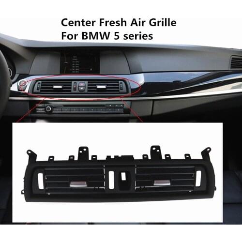 Car Accessories Dashboard Central Air Conditioner AC Vent Grille Complete Assembly For BMW 5 Series F10 F11 64229166885