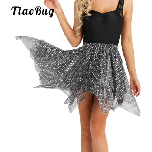 Ballet Wrap Skirt Women Adult Girls Chiffon Dance Wrap Over Scarf Ballerina Tutu Skate Skirt Dance Wear