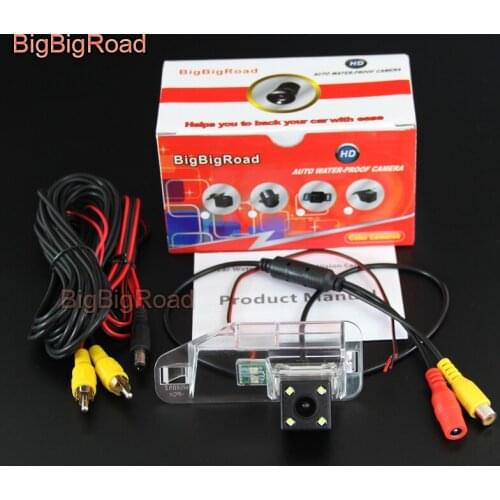 BigBigRoad Car Rear View Reverse CCD Camera Night Vision For Lexus RX270 RX 270 2013 2014 2015 ES350 ES240 ES 350 240 2006-2012
