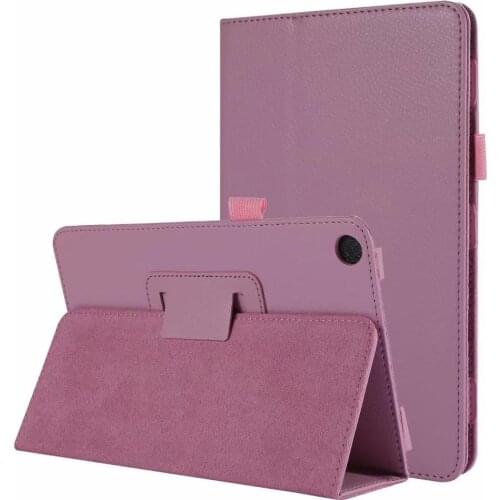 Fashion 2 Fold Litchi PU Leather Tablet Case for Huawei Mediapad M5 Lite 8.0 Inch JDN2-L09 JDN2-W09 Flip Stand Cover Funda+pen
