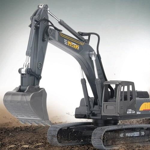 Childrens toy crawler walking beach excavator model joint movable engineering vehicle construction educational interactive toy