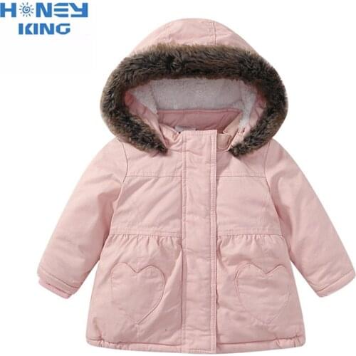 Зимние куртки для малышей HONEYKING China At AliExpress