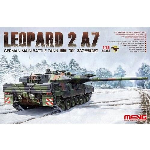 Meng TS-027 Model 1/35 German Main Battle Tank Leopard 2 A7 BRAND NEW