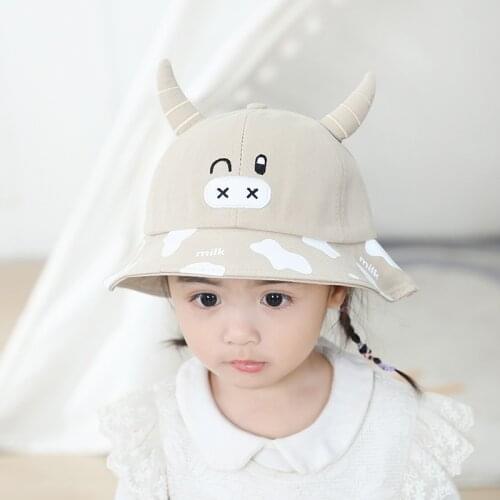 Prevented bask in cartoon basin of spring, summer, children, the sun hat edition fashion baby fisherman hat shading Cap casquett
