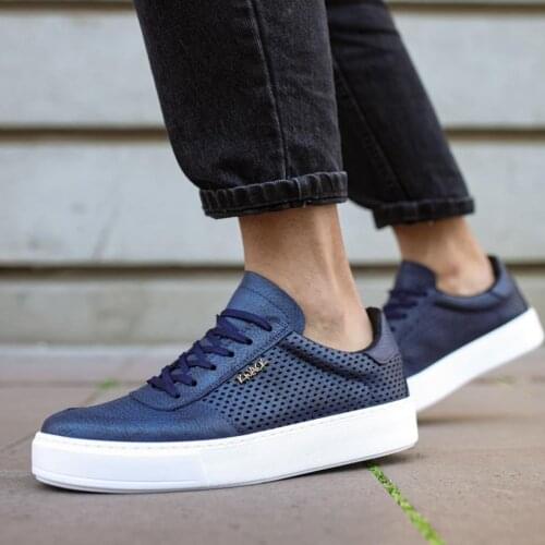 Knack Daily Shoes 011 Navy Blue Men 'S Shoes Seasonal Shoes Casual Tooling Shoes Style Shoes Elegant Shoes Sneaker