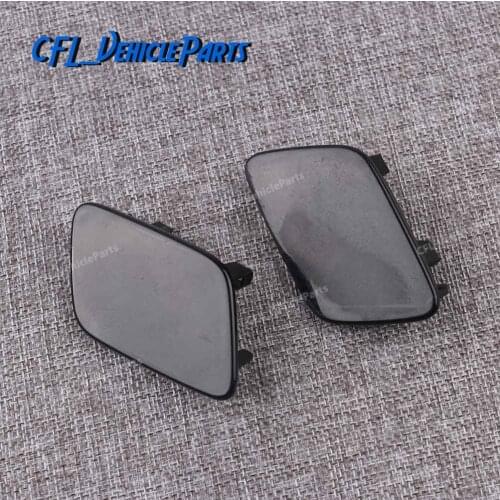 Pair Front Bumper L R Headlight Washer Nozzle Jet Cover Unpainted Cap 3C0955109A 3C0955110A For VW Passat B6 2006-2011