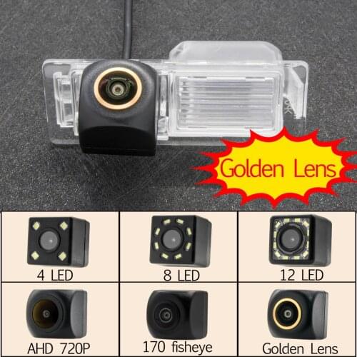 Starlight MCCD Fisheye 1080P Parking Monitor Rear view Camera For Chevrolet Aveo Cruze Equinox Trax Trailblazer Cadillas SRX CTS