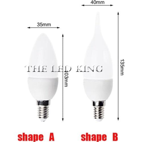 SonQin led candle lamp E14 5W 9W spotlight 2835 warm white /cool white 220V led bulb indoors E14 chandlier partners super bright