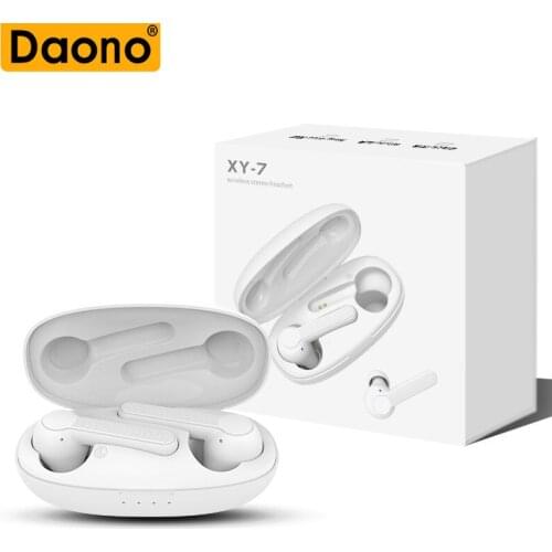 DAONO XY7 TWS Bluetooth Earphones 3D Stereo wireless earphone Touch Control 5.0 in-Ear Auto-Pair Wireless Headsets Earplugs