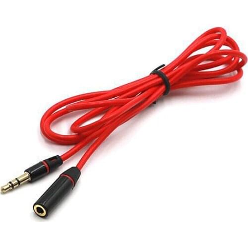 2019 New 3.5mm Audio Extension Cable Male to Female for Car AUX Headphone Computer 1.2m NK-Shopping