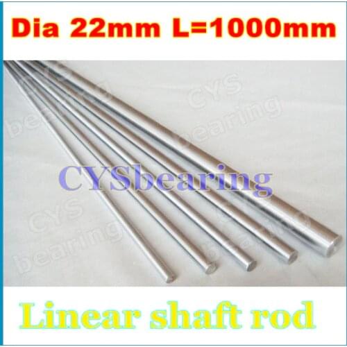 22mm - L1000mm chrome plated linear round shaft 22mm linear rod