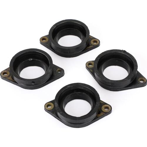 Areyourshop 4PCS Intake Manifold Boots Fit for Honda CB 1000 RR Fireblade SC57 2004 - 2005 16210-MEL-000 Motor Parts