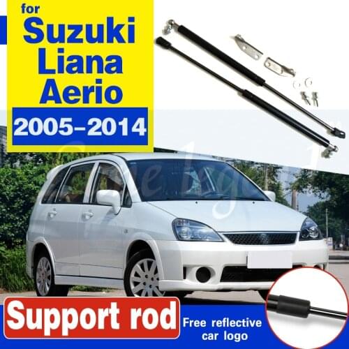 Front Hood Bonnet Modify Gas Struts for Suzuki Aerio for Suzuki Liana 2005 - 2014 Shock Absorber Lift Support Damper strut rod