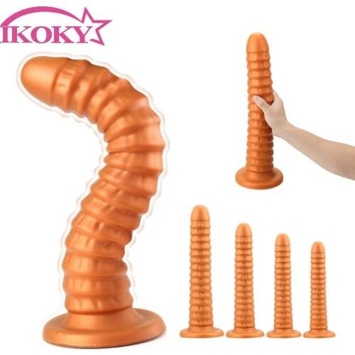 Super Long Anal Beads Huge Butt plug Sex Toys for Woman Prostate Massage Soft Dildos With Strong Sucker Adult Products Sexshop