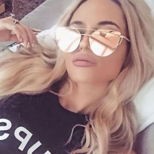 Auecmoi Women's Sunglasses Mirrored