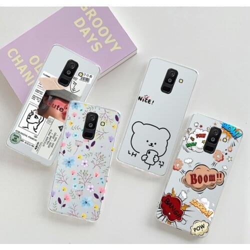 Case For Samsung Galaxy J8 2018 Cover J810 J810F Clear Soft Silicone TPU Phone Cases For Samsung J8 2018 SM-J810F Fundas Bumper