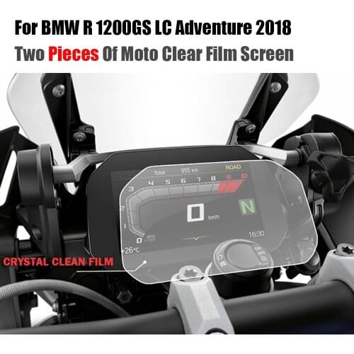 For BMW R1200GS LC ADV Adventure 2018 2019 Cluster Scratch Protection Film Screen Protector R1200 GS R 1200 GS