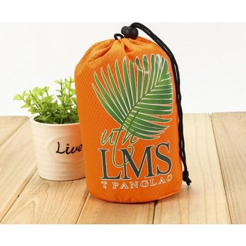 Eco Friendly Custom Nylon Round Gym Bag With Yoga mat Holder