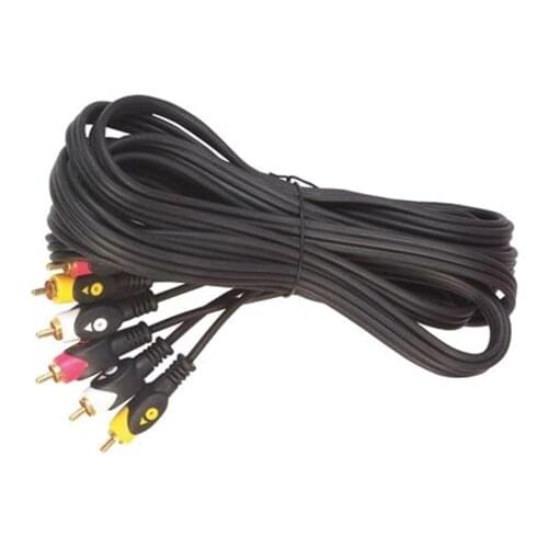 3 RCA + 3 RCA 5 METRE THICK CABLE